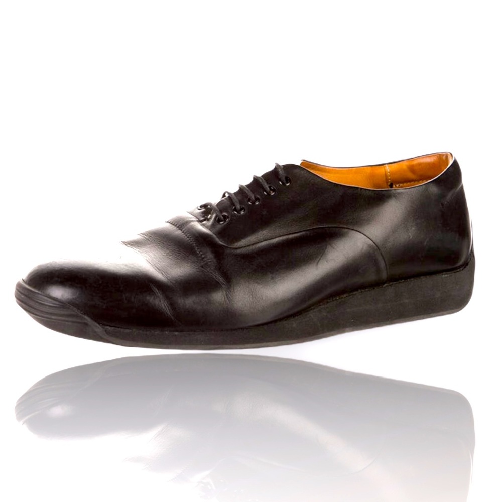 Bad ass Jil Sander black oxfords, size EU 40/US 7